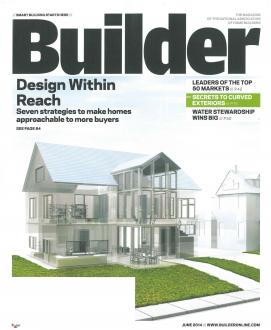 Builder Magazine June 2014 2014 Watermark Awards | Vanderhorn Architects