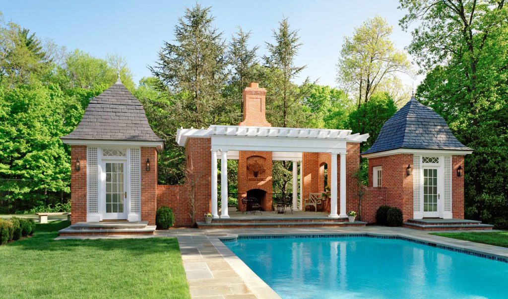 Vanderhorn Architects | French Country Pool House