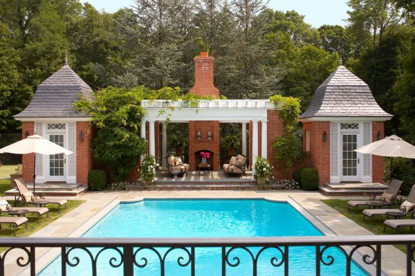 Vanderhorn Architects | French Country Pool House