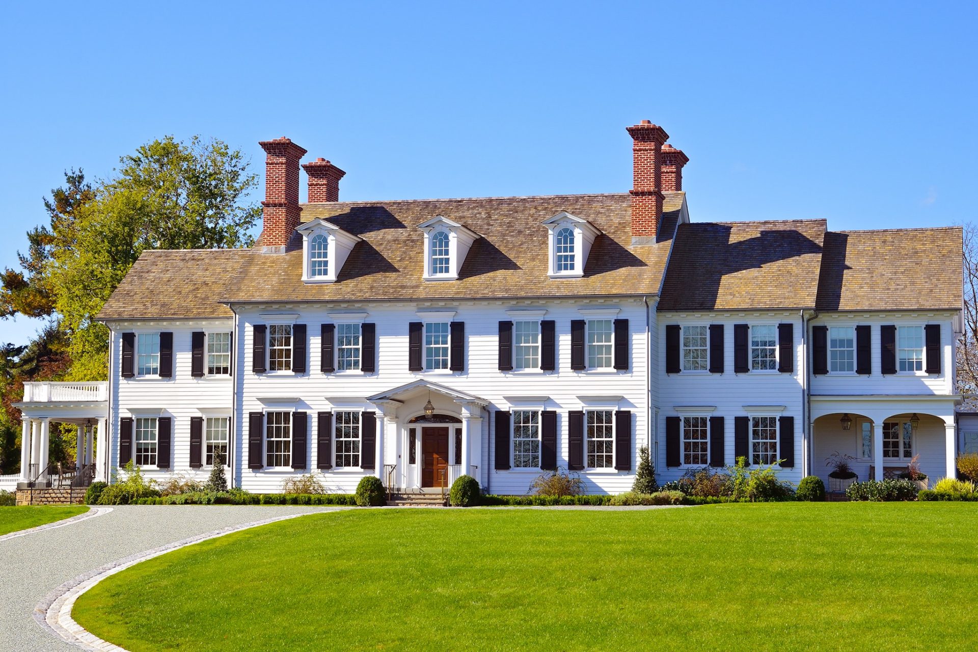 American Old Colonial Houses